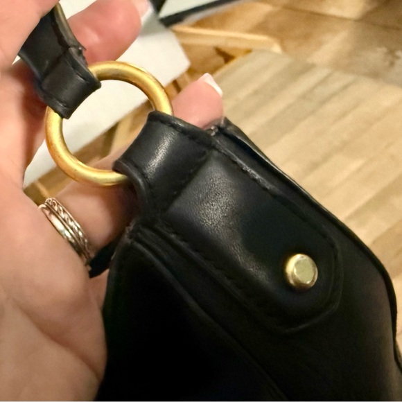 Tory Burch Black Leather Miller Slouchy Hobo Bag - Picture 5 of 10